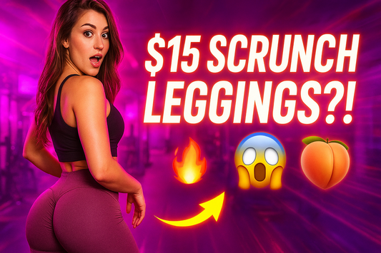BEST Affordable Scrunch Leggings for the Glutes!