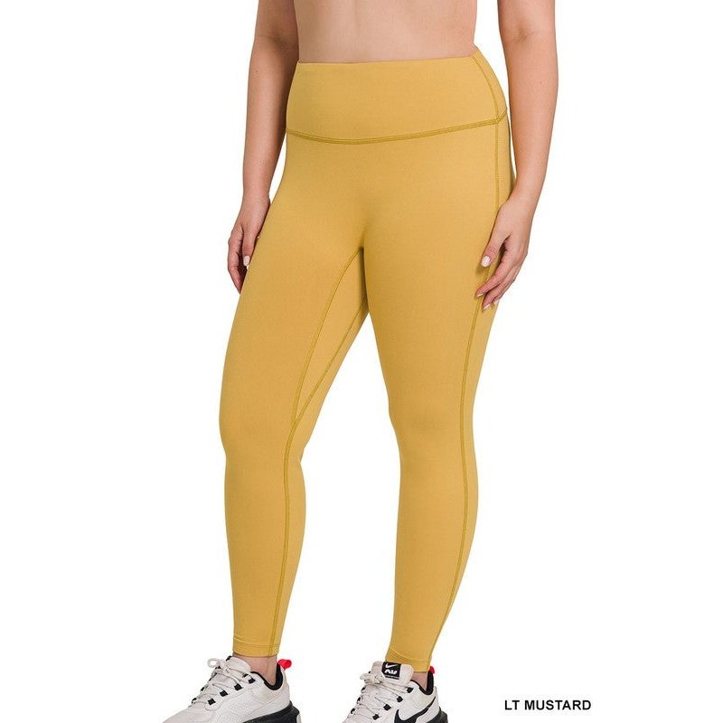 PLUS SIZE V BACK LEGGINGS