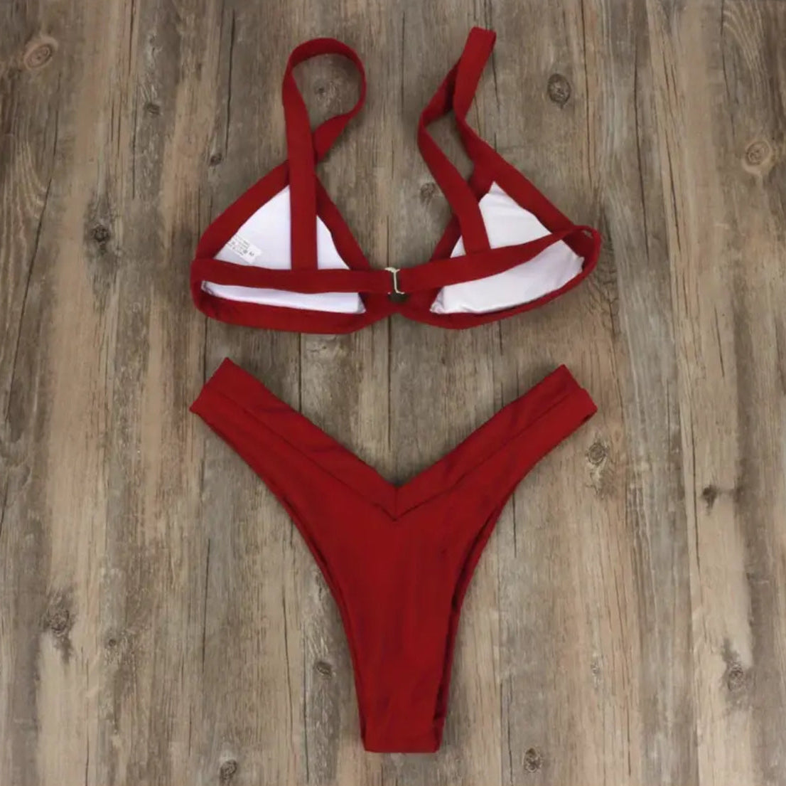 BRAZILIAN CHEEKY BIKINI TWO-PIECE SWIMSUIT
