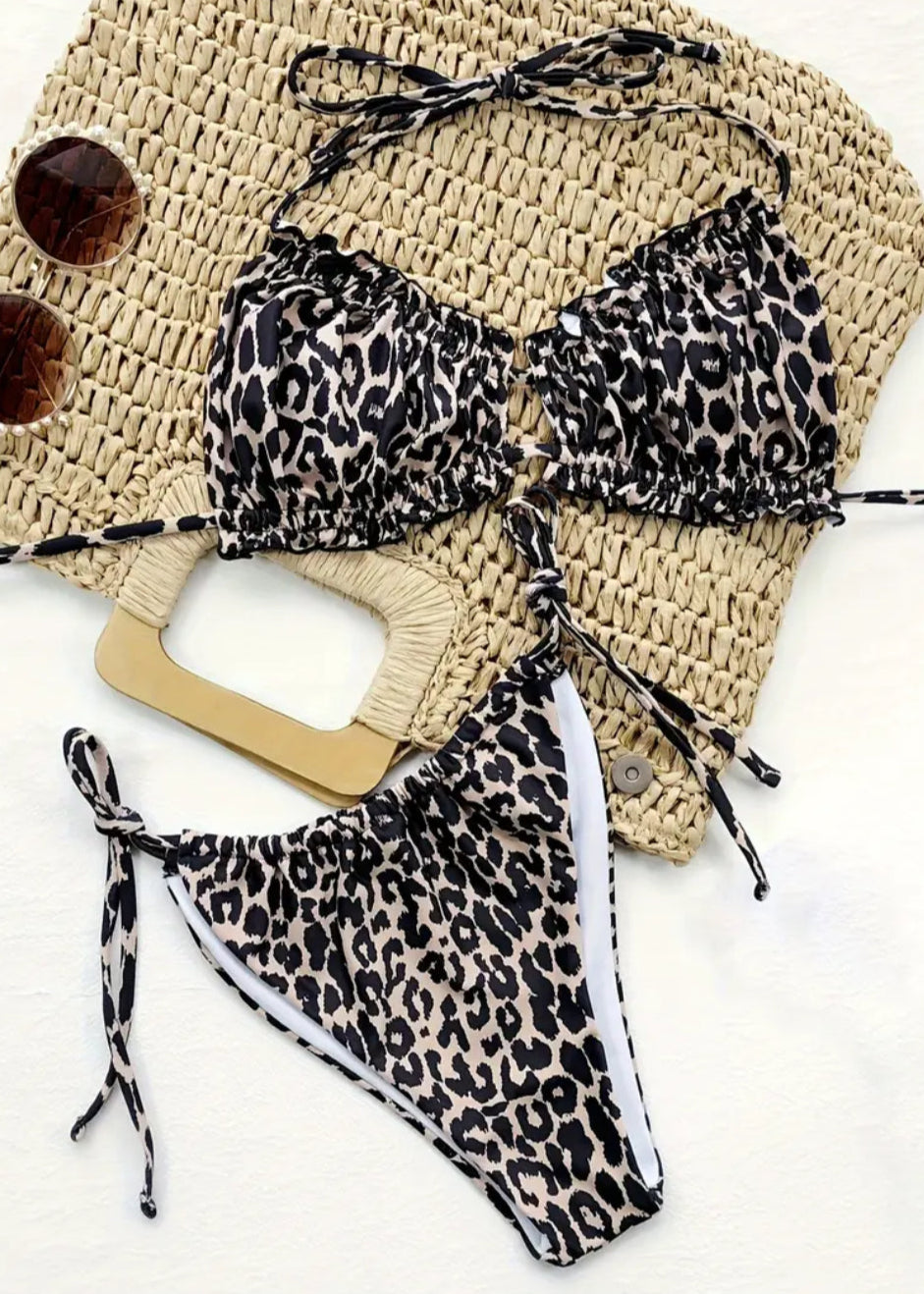 LEOPARD PRINT BIKINI SET