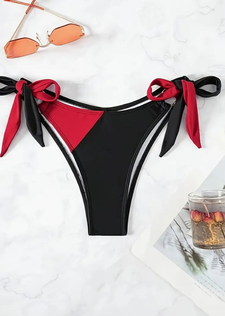 HARLEY QUINN BIKINI BLACK & RED