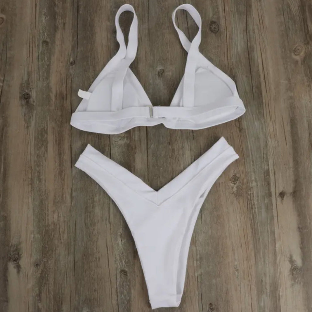 BRAZILIAN CHEEKY BIKINI TWO-PIECE SWIMSUIT
