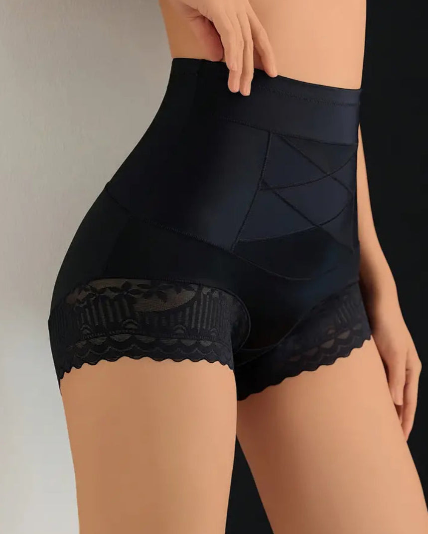 Mid-Waisted Butt Lift Belly Tuck Shapewear