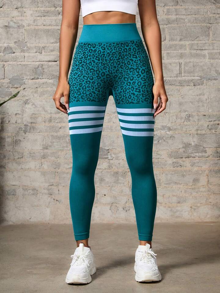 Bombshell Leopard Leggings