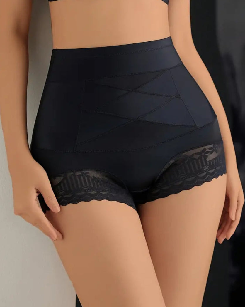Mid-Waisted Butt Lift Belly Tuck Shapewear