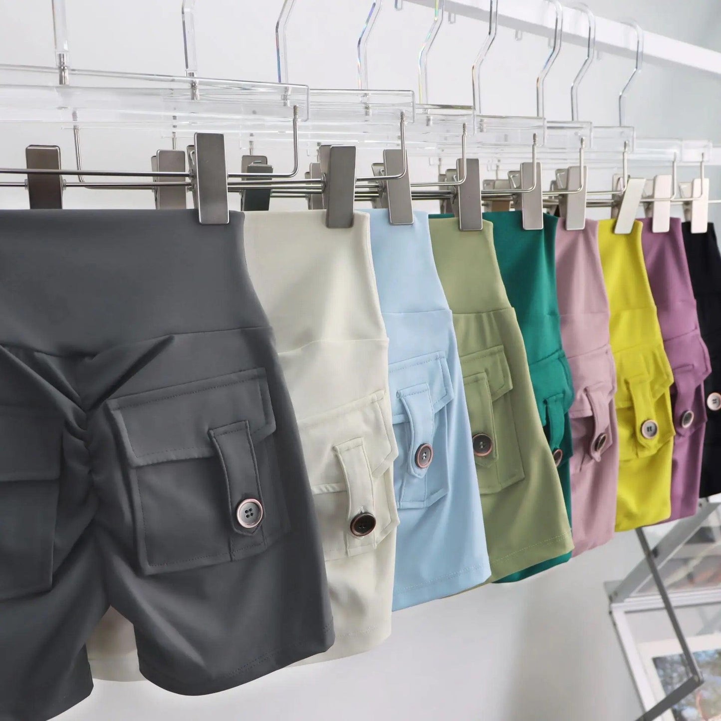 Pocket Scrunch Shorts