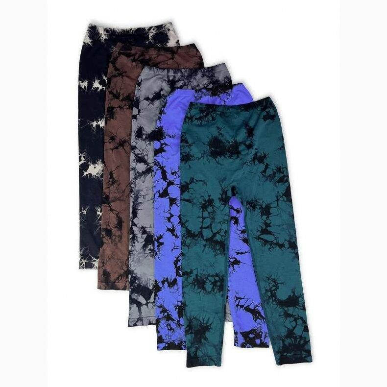 V-BACK MARABLE SCRUNCH LEGGINGS