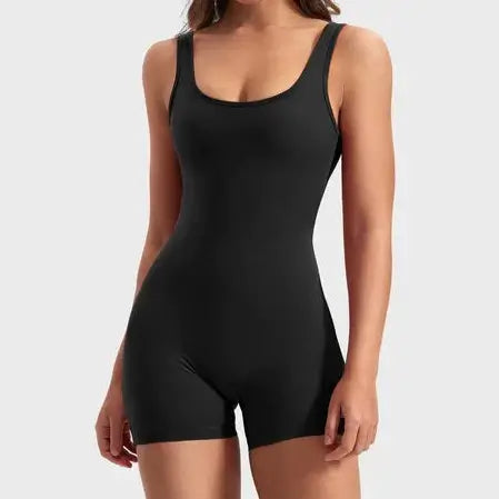 V-Back Romper