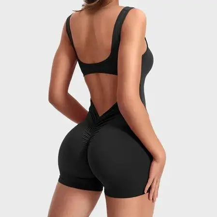 V-Back Romper