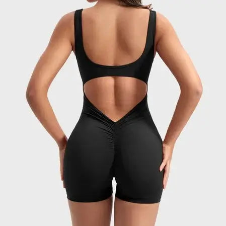 V-Back Romper