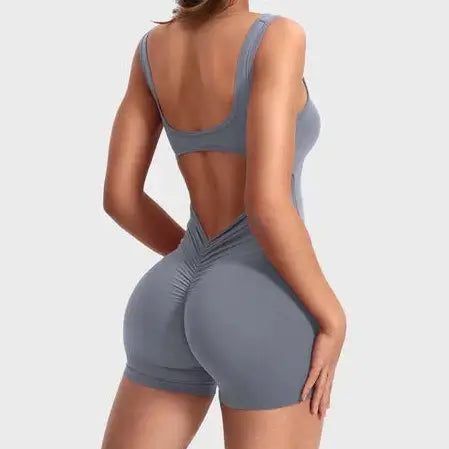 V-Back Romper