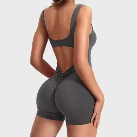 V-Back Romper