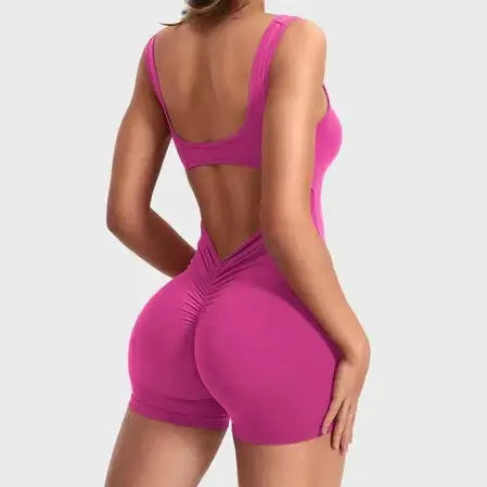 V-Back Romper
