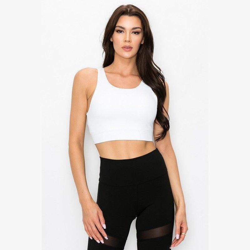 Allure Cropped Top Bra - 2 Colorways