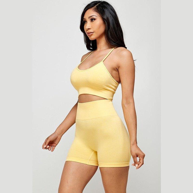 BODIED SEAMLESS SHORTS SET - Activewear Sale!