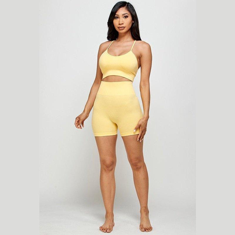 BODIED SEAMLESS SHORTS SET - Activewear Sale!