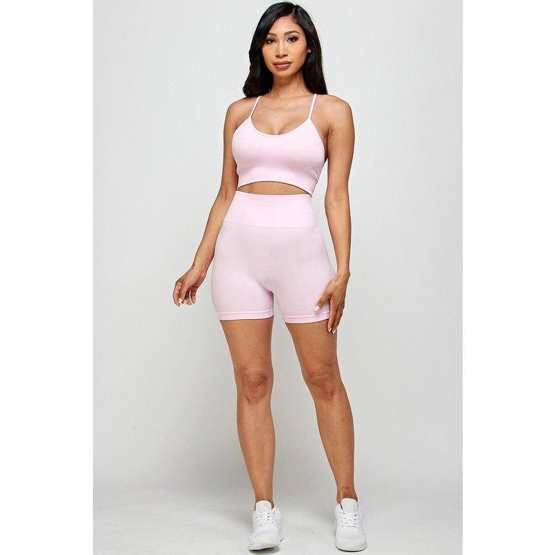 BODIED SEAMLESS SHORTS SET - Activewear Sale!