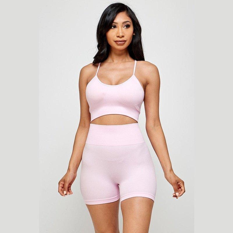 BODIED SEAMLESS SHORTS SET - Activewear Sale!