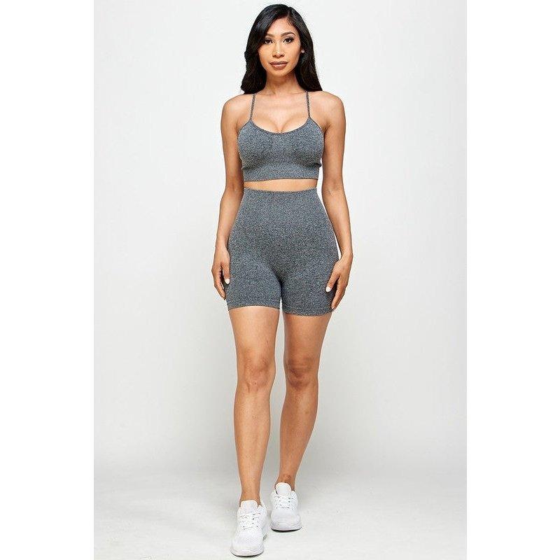 BODIED SEAMLESS SHORTS SET - Activewear Sale!