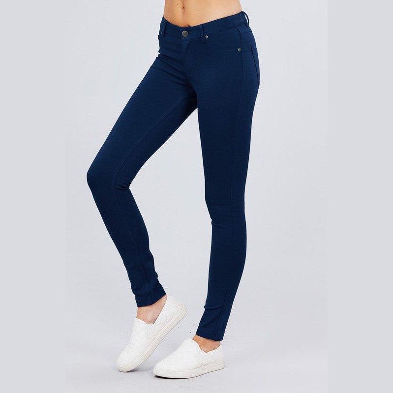 Basic Stretchy Legging Jeans - 13 Colorways