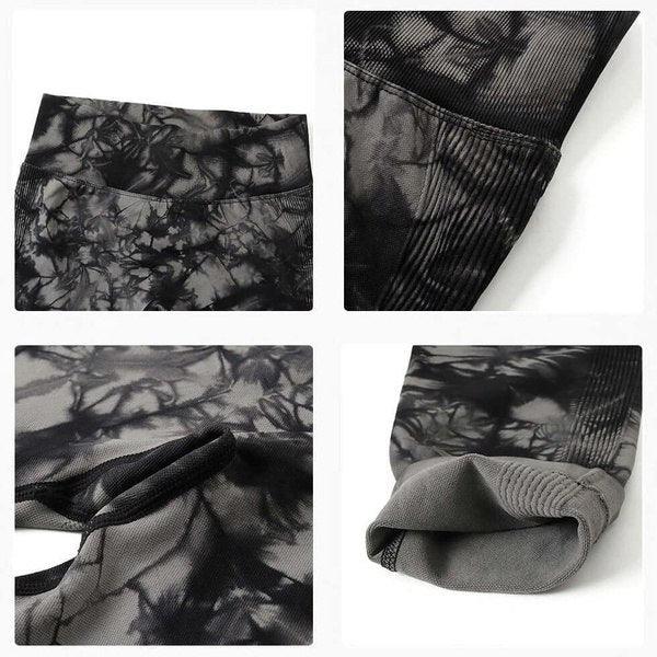 Marble Scrunch Butt Leggings