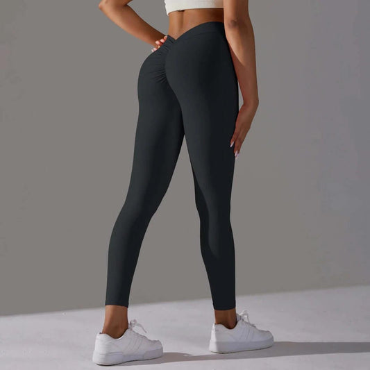 Black Viral V-Back Leggings