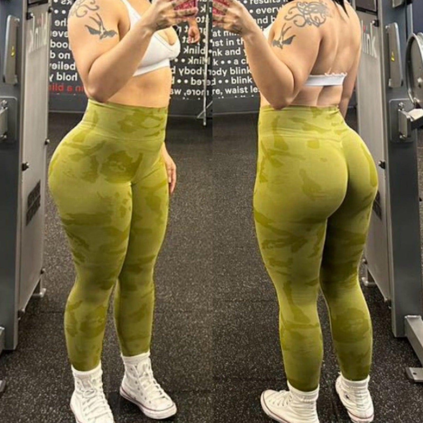 CAMO SCRUNCH BUM LEGGINGS
