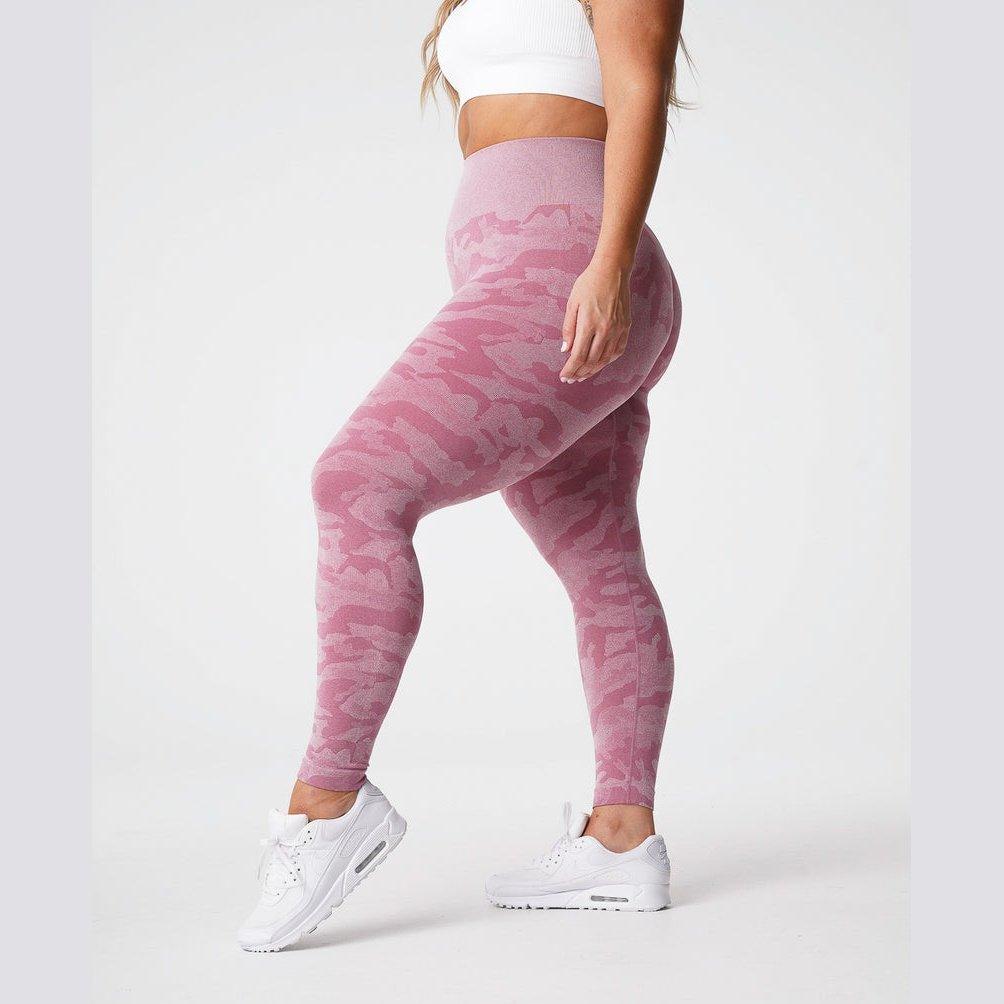CAMO SEAMLESS LEGGINGS - Pink