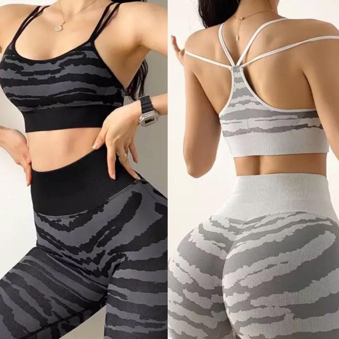 CAN'T BE TAMED ZEBRA SCRUNCH SET - 2 Colorways