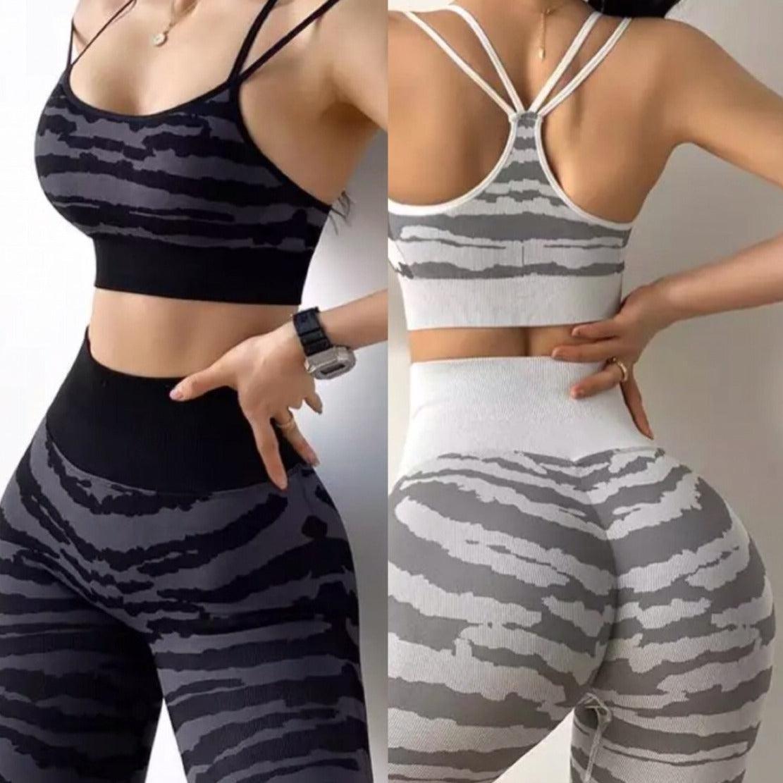 CAN'T BE TAMED ZEBRA SCRUNCH SET - 2 Colorways