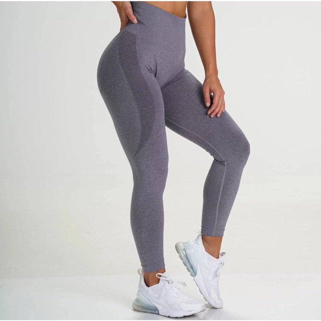 CONTOUR SEAMLESS LEGGINGS - Grey