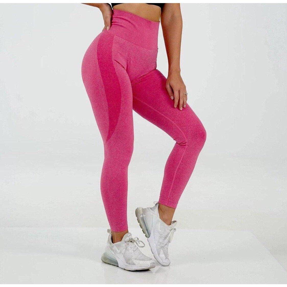 CONTOUR SEAMLESS LEGGINGS - Magenta Pink