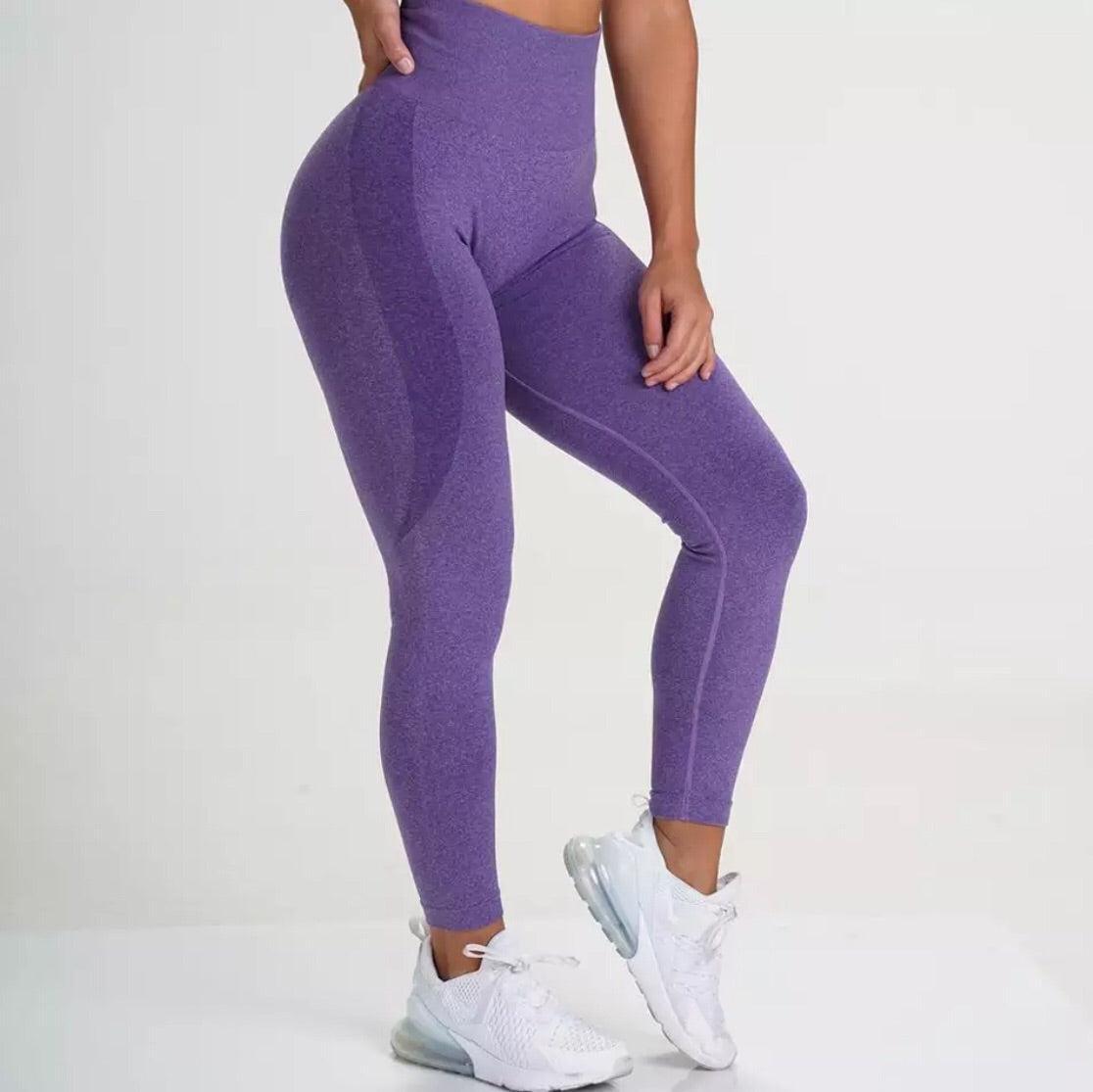 CONTOUR SEAMLESS LEGGINGS - Violet