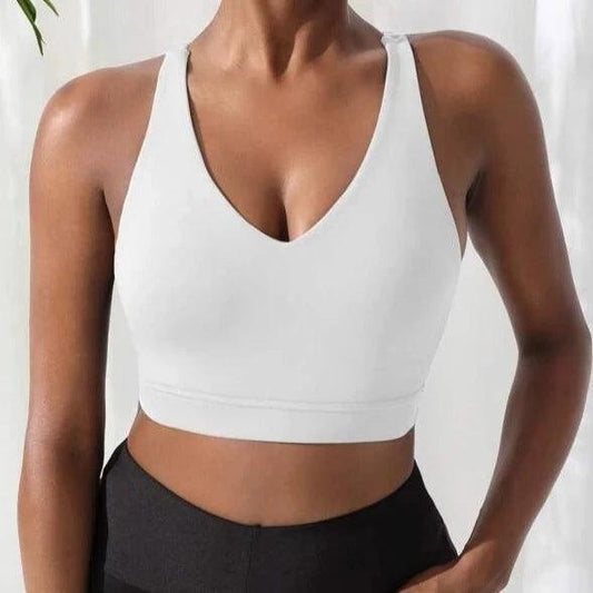 Criss Cross Braided Sports Bra