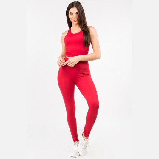 ISABLLLA CRISS CROSS LEGGINGS SET - 5 Colorways