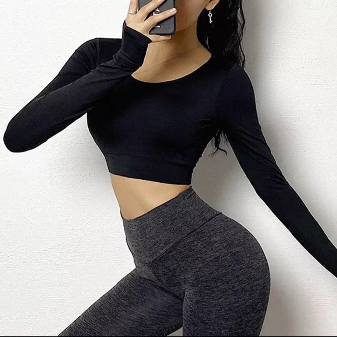 Isla Criss Cross Back Long Sleeve - Activewear Sale!