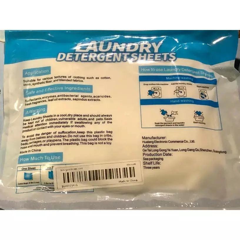 laundry detergent sheets ingredients list