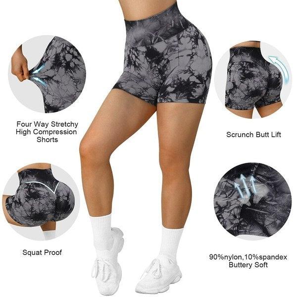 MARBLE SCRUNCH SHORTS 2.0 - 18 Colorways