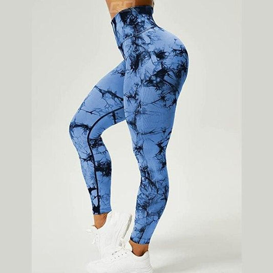 Marble Scrunch Butt Leggings