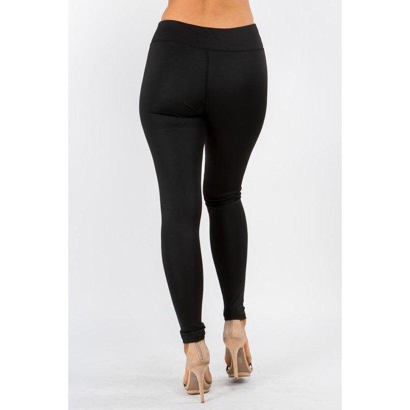 MESH PANEL THIGH LEGGINGS - Activewear Sale!