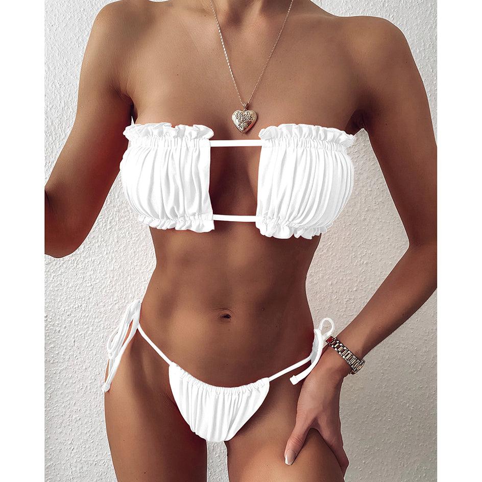 MIAMI RUCHED BIKINI TWO PIECE SET - 9 Colorways