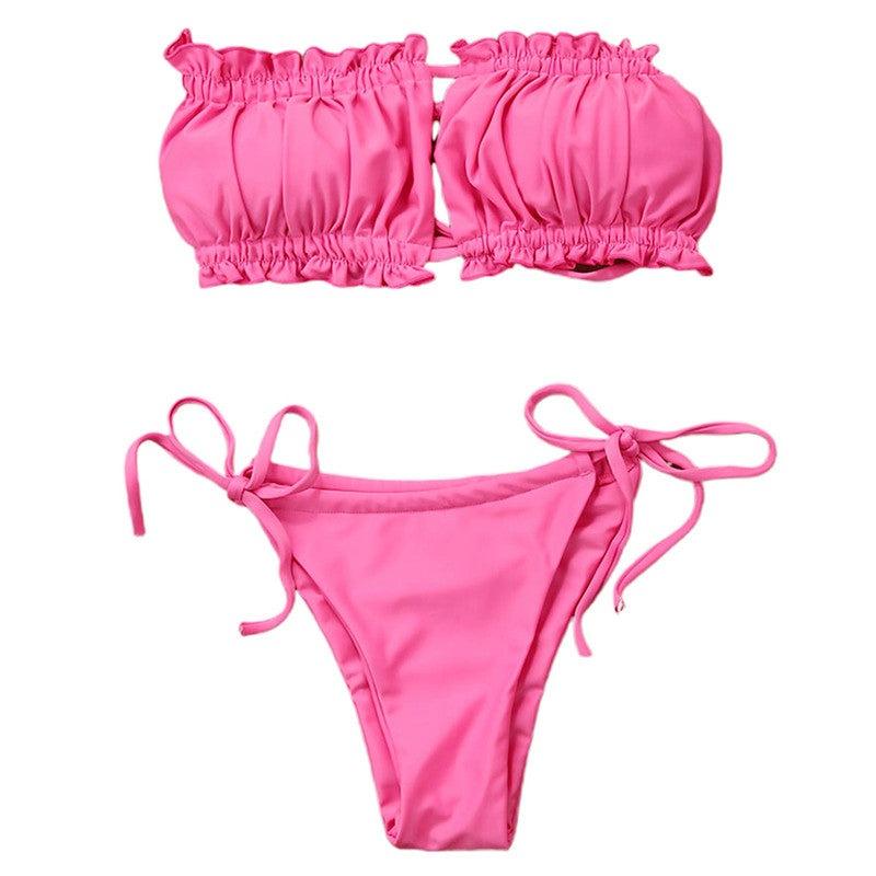MIAMI RUCHED BIKINI TWO PIECE SET - 9 Colorways