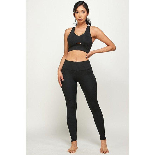 NKD HYBRID WORKOUT SET - Black