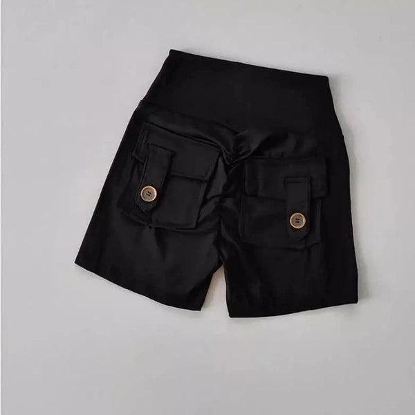 POCKET SCRUNCH BUM SHORTS - 9 Colorways