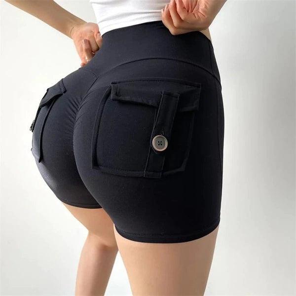 POCKET SCRUNCH BUM SHORTS - 9 Colorways