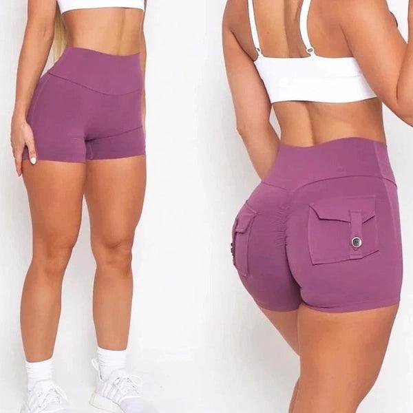 POCKET SCRUNCH BUM SHORTS - 9 Colorways