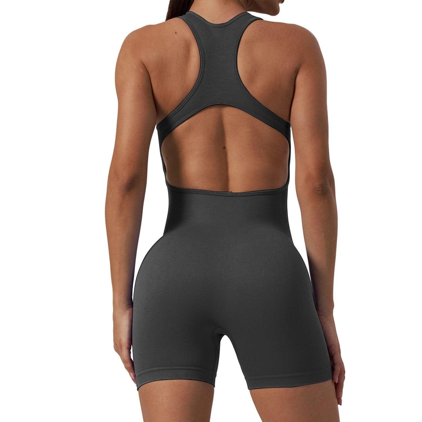SCULPTED WORKOUT JUMPSUIT SHORTS - 7 Colorways