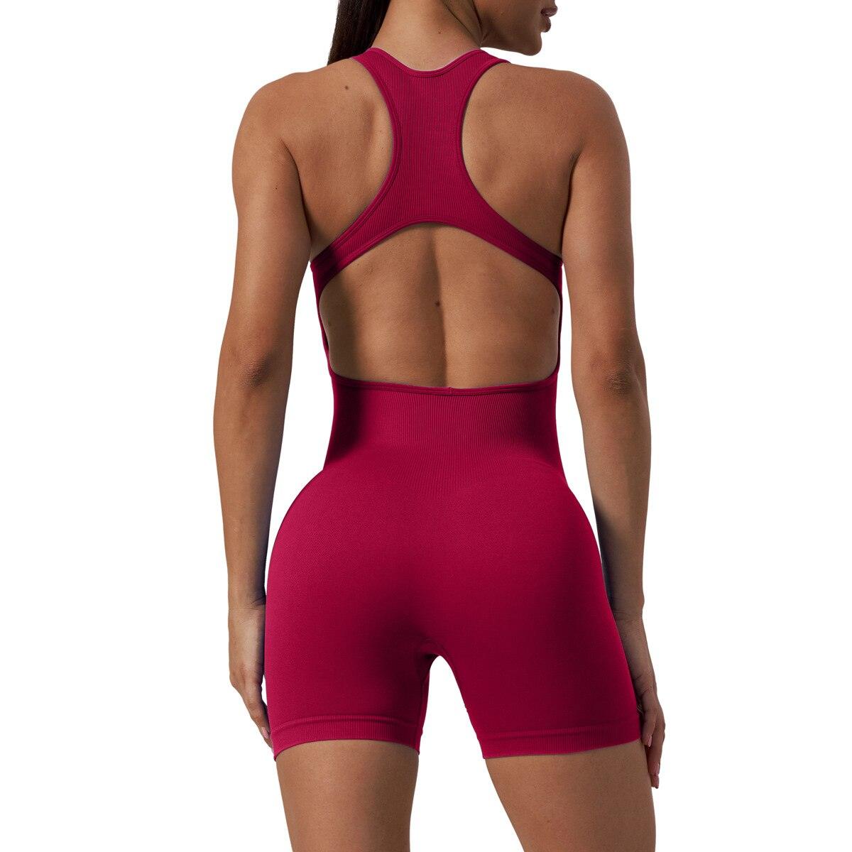 SCULPTED WORKOUT JUMPSUIT SHORTS - 7 Colorways