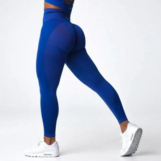 SCRUNCH SEAMLESS LEGGINGS 2.0 - Azure Blue