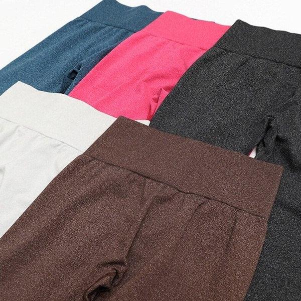 SEAMLESS SCRUNCH LEGGINGS - Black Speckled